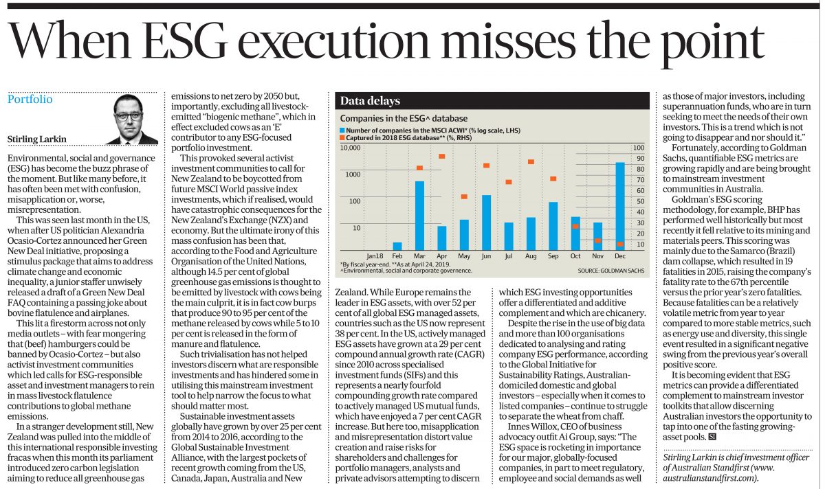 When ESG Execution Misses The Point